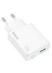 СЗУ Hoco C142A Direct PD20W+QC3.0 (1USB-A/1C) White