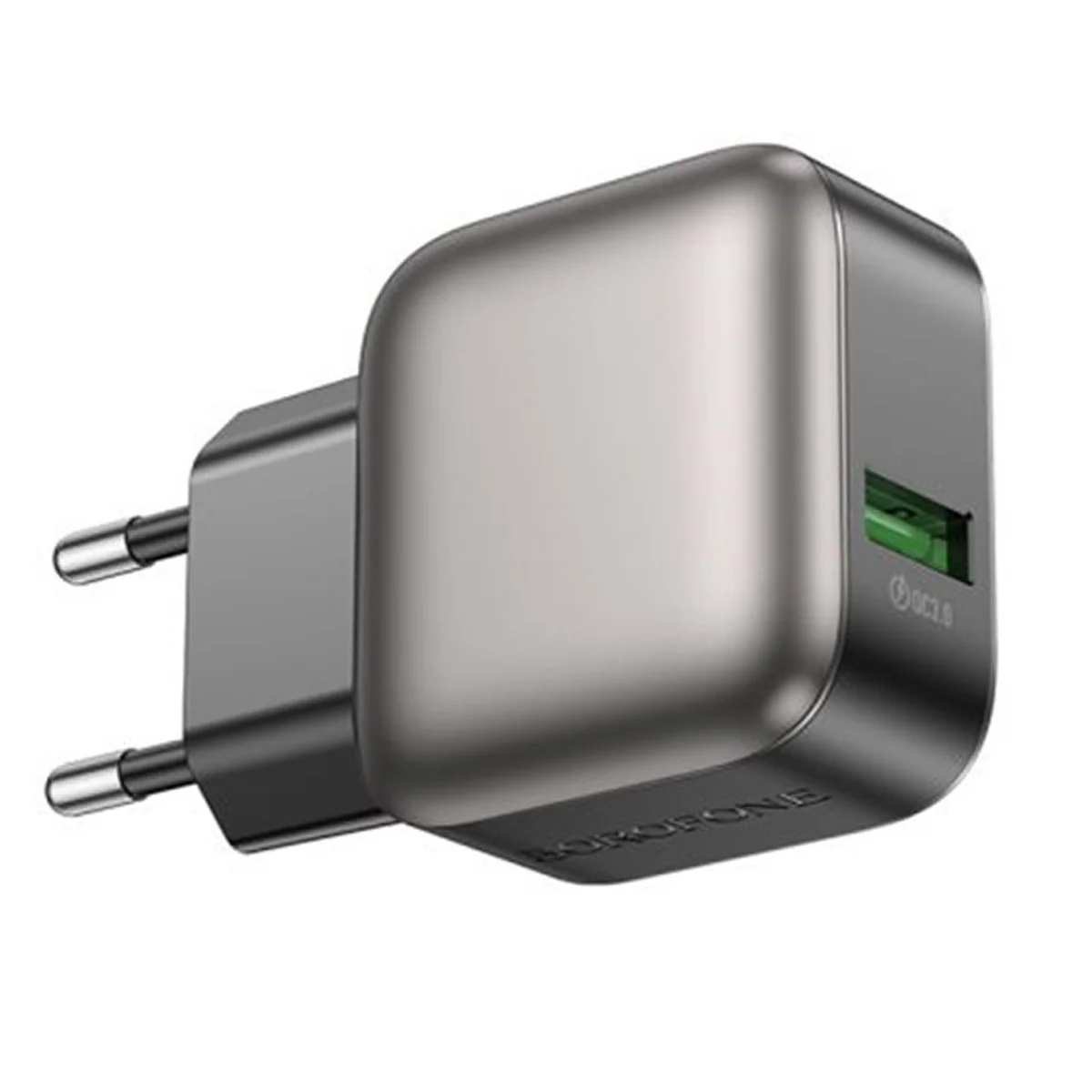 СЗУ Borofone BAS52A Absolute QC3.0 (1USB-A) + Type-C Black