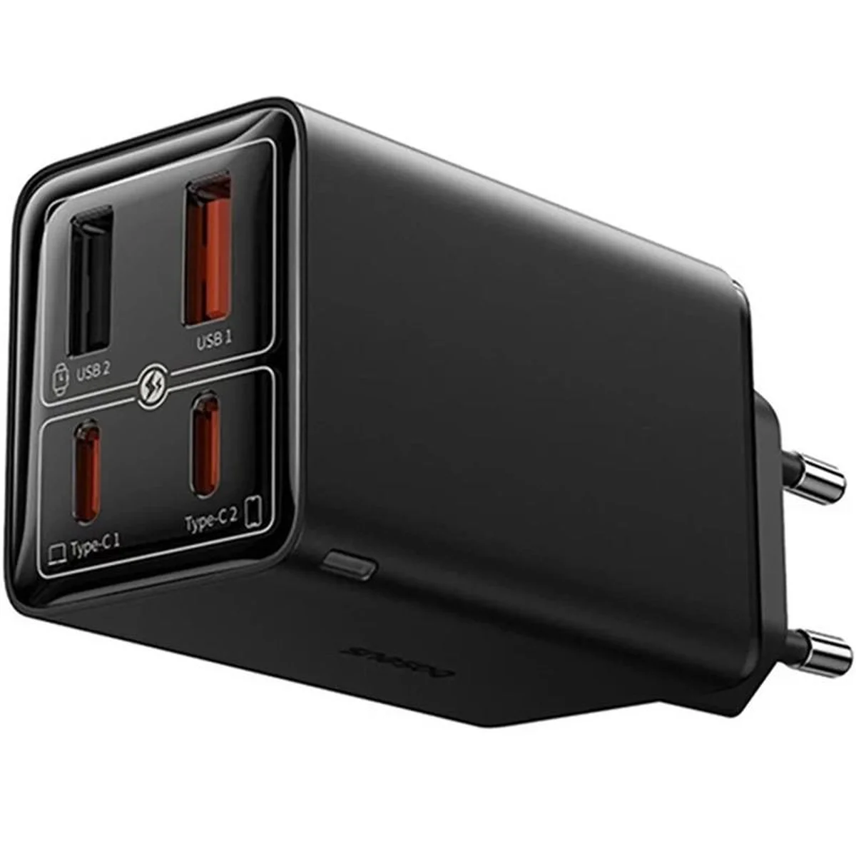 СЗУ Baseus GaN6 Pro Fast Charger 100W (2USB-A/2C) (P101627) Cluster Black