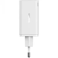 СЗУ Baseus GaN6 Pro OS 2C+2U 65W + Type-C to Type-C 100W (1m) (P10162701) White