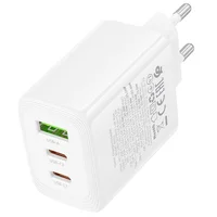 СЗУ Borofone BN32 Cargador PD65W (1USB-A/2C) White
