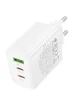СЗУ Borofone BN32 Cargador PD65W (1USB-A/2C) White