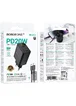 СЗУ Borofone BA96A Ilustre with digital display PD20W+QC3.0 (1USB-A/1C) + кабель Type-C to Type-C Black
