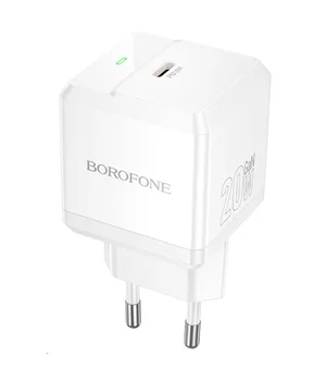 СЗУ Borofone BN18 Intenso PD20W (1USB-C) White