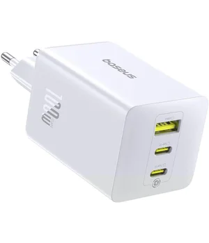 СЗУ Baseus EnerFill FE11 Fast Charger 100W (1USB-A/2C) (P101821) Moon White