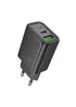 СЗУ Hoco N61 Gentle PD20W+QC3.0 (1USB-A/1C) Black