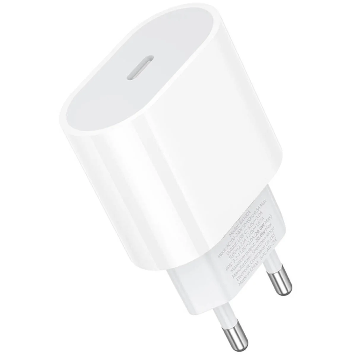 СЗУ Borofone BA100A Original PD20W (1USB-C) White