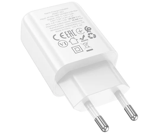 СЗУ Hoco N62 Gentle PD30W (1USB-C) White