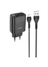 СЗУ Hoco C86A Balance 2.4A (2USB-A) + кабель USB to MicroUSB Черный
