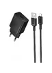 СЗУ Borofone BAS71A Source 10.5W (1USB-A) + кабель USB to Lightning Black