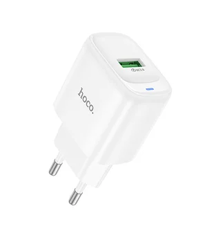 СЗУ Hoco C140A Smart QC3.0 (1USB/3A) White