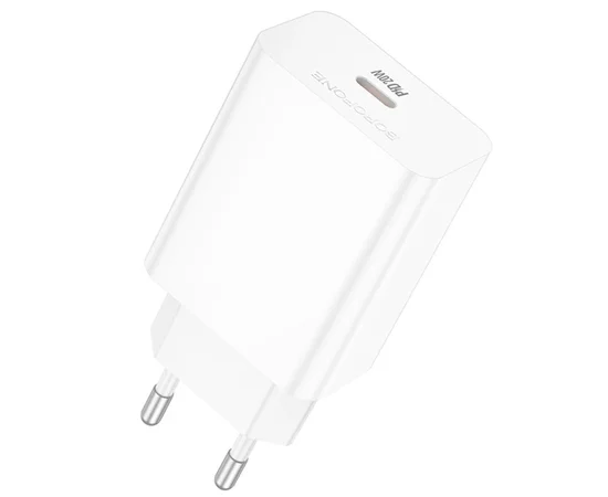 СЗУ Borofone BA21A Pro Long journey PD20W (1USB-C) White
