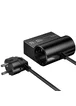 СЗУ Hoco AC34 Win 2 position 70W QC+PD (1USB-A/3C/1Socket) (1.5m) Black