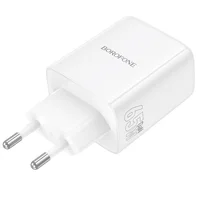 СЗУ Borofone BN32 Cargador PD65W (1USB-A/2C) White