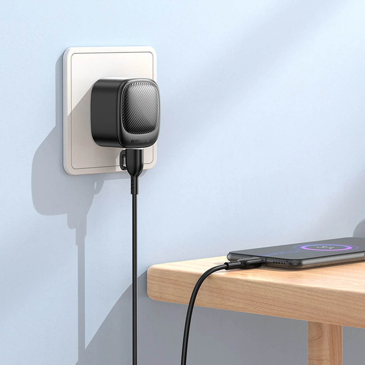 СЗУ Borofone BAS21A Special (2A) Black