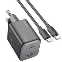 СЗУ Hoco N42 Elogiado 2C PD45W + Type to Type-C Black