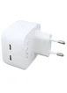 СЗУ 35W Dual Mini Power Adapter for Apple (2USB-C) (AA) (box) White