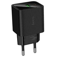 СЗУ Hoco CS83A Excellent with digital display PD20W+QC3.0 (1USB-A/1C) Black