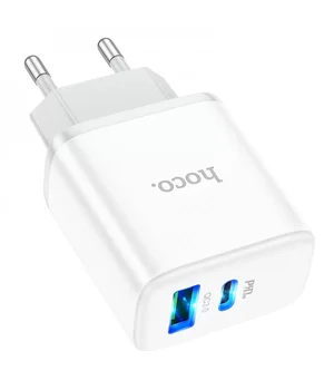 СЗУ HOCO C105A Stage PD20W+QC3.0 White