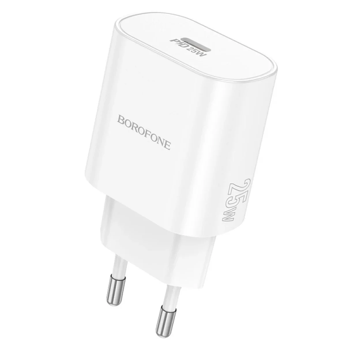 СЗУ Borofone BA82A Platinum PD25W (1USB-C) White