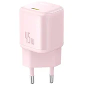 СЗУ Baseus PicoGo GaN Fast Charger 45W (1USB-C) (P10176800) Baby Pink