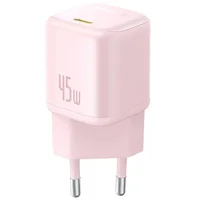 СЗУ Baseus PicoGo GaN Fast Charger 45W (1USB-C) (P10176800) Baby Pink