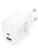 СЗУ Hoco CS55A Surplus PD30W+QC3.0 (1USB-A/1C) White