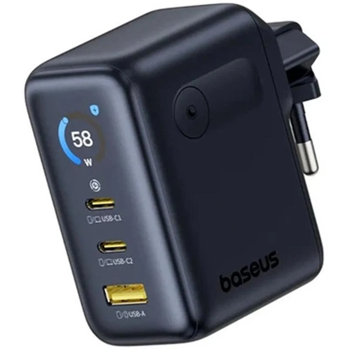СЗУ Baseus PicoGo AE21 Fast Charger 100W (1USB-A/2C) + кабель Type-C to Type-C (E0121B) Cosmic Black