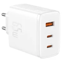 СЗУ Baseus Cube Pro Fast Charger PD65W (1USB-A/2C) (P10111404) Moon White
