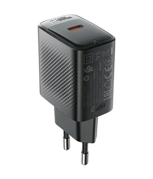 СЗУ Acefast A104 GaN PD25W (1USB-C) Black