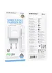 СЗУ Borofone BA99A Breeze PD20W (1USB-C) + кабель Type-C to Type-C White