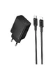 СЗУ Borofone BAS75A Source PD30W (1USB-C) + кабель Type-C to Lightning Black