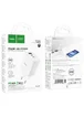 СЗУ Hoco C126A PD40W+QC3.0 (1USB/2Type-C) + Type-C to Lightning White