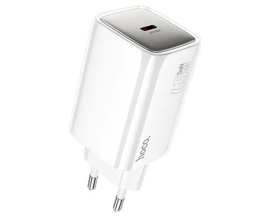 СЗУ Hoco N48 Glorious PD65W (1USB-C) White