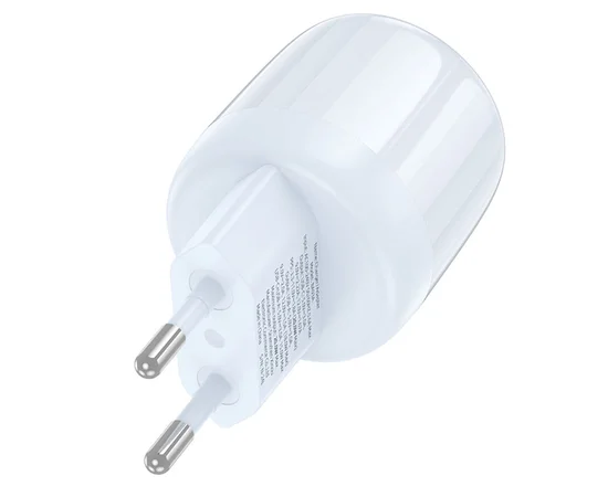 СЗУ Borofone BA93A Lustrous PD20W+QC3.0 (1USB-A/1C) Blue