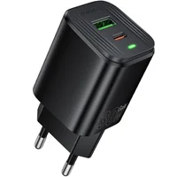 СЗУ Borofone BAS85A Star PD30W+QC3.0 (1USB-A/1C) Black