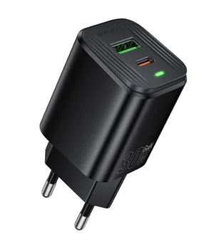 СЗУ Borofone BAS85A Star PD30W+QC3.0 (1USB-A/1C) Black