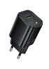 СЗУ Borofone BAS85A Star PD30W+QC3.0 (1USB-A/1C) Black
