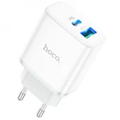 СЗУ HOCO C105A Stage PD20W+QC3.0 White