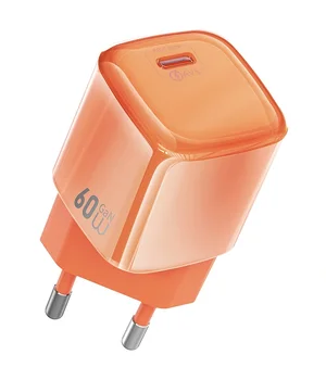 СЗУ WIWU G037 Jelly PD60W GaN (1USB-C) Orange