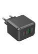 СЗУ Hoco CS14A PD20W+QC3.0 (1USB-A/1C) Black