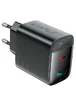СЗУ Acefast A106 GaN PD45W (1USB-A/1C) Black