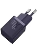 СЗУ Baseus GaN5 Fast Charger (mini) 30W (1USB-C) + кабель Type-C to Type-C (P10110902) Midnight Purple