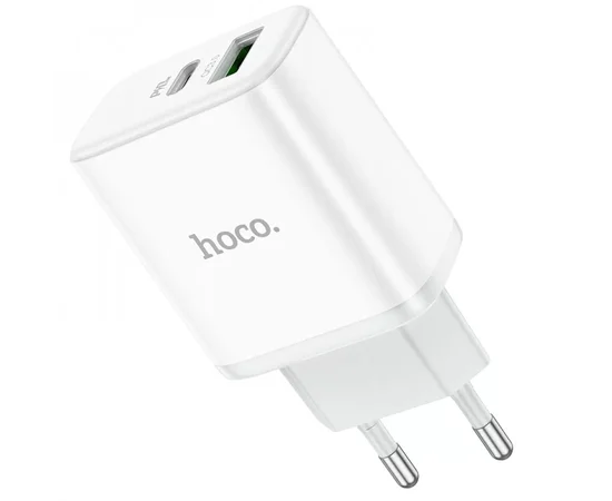 СЗУ HOCO C105A Stage PD20W+QC3.0 White