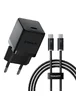 СЗУ Baseus Palm Fast Charger 30W (1USB-C) + кабель Type-C to Type-C (P10111605113-01) Cluster Black