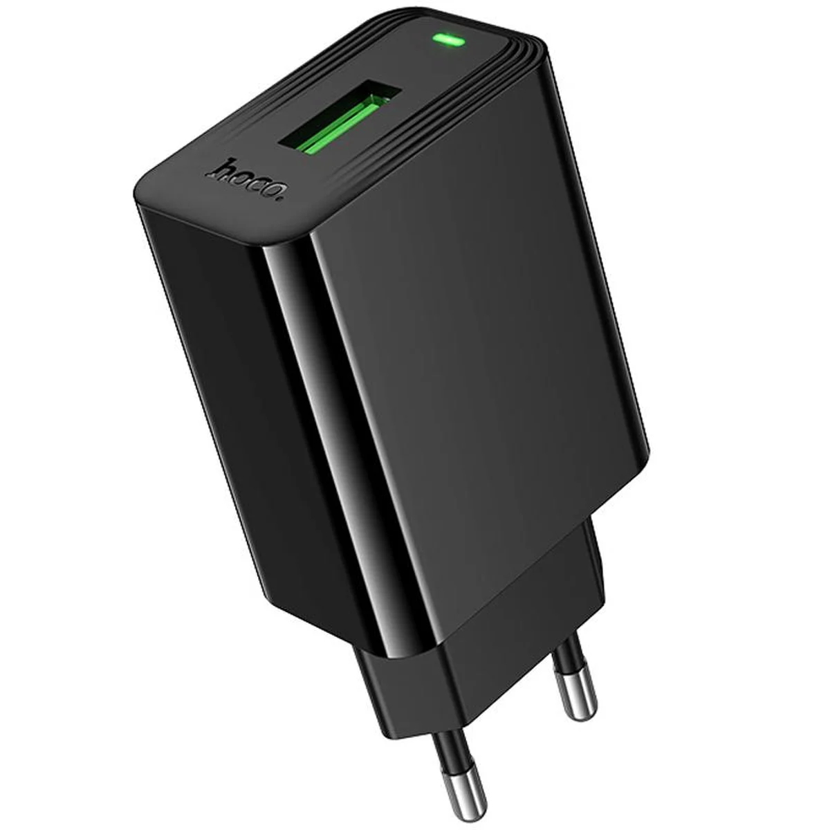 СЗУ Hoco CS92A Leader 18W+QC3.0 (1USB-A) Black