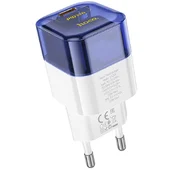 СЗУ Hoco C125A Transparent 1C PD20W Transparent blue