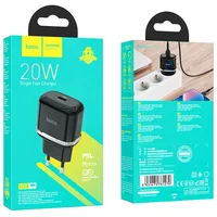 СЗУ Hoco N24 Victorius PD20W (1USB-C) Black