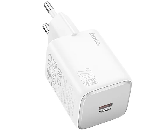 СЗУ Hoco N40 Mighty 1C PD20W White