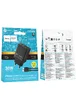 СЗУ Hoco CS95A Leader PD30W+QC3.0 (1USB-A/1C) + кабель Type-C to Type-C Black